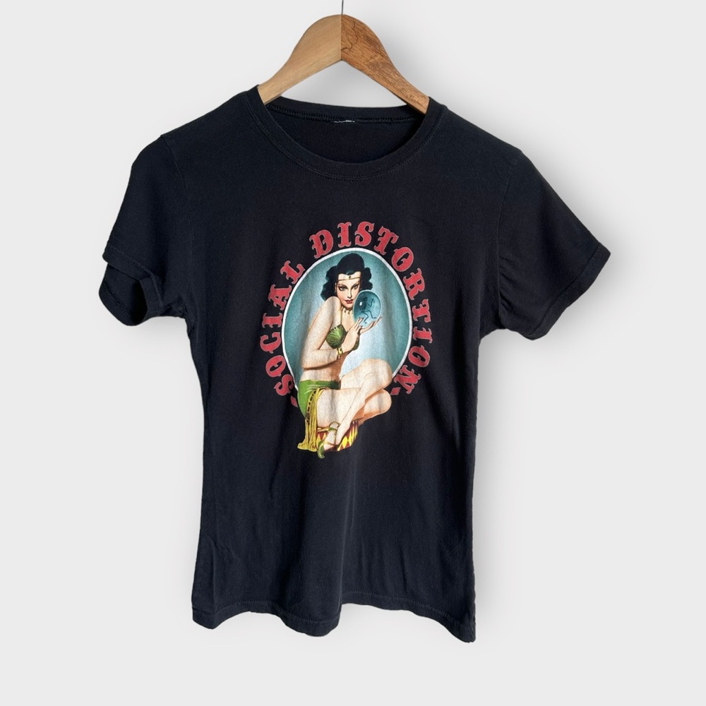 Social Distortion vintage black tee